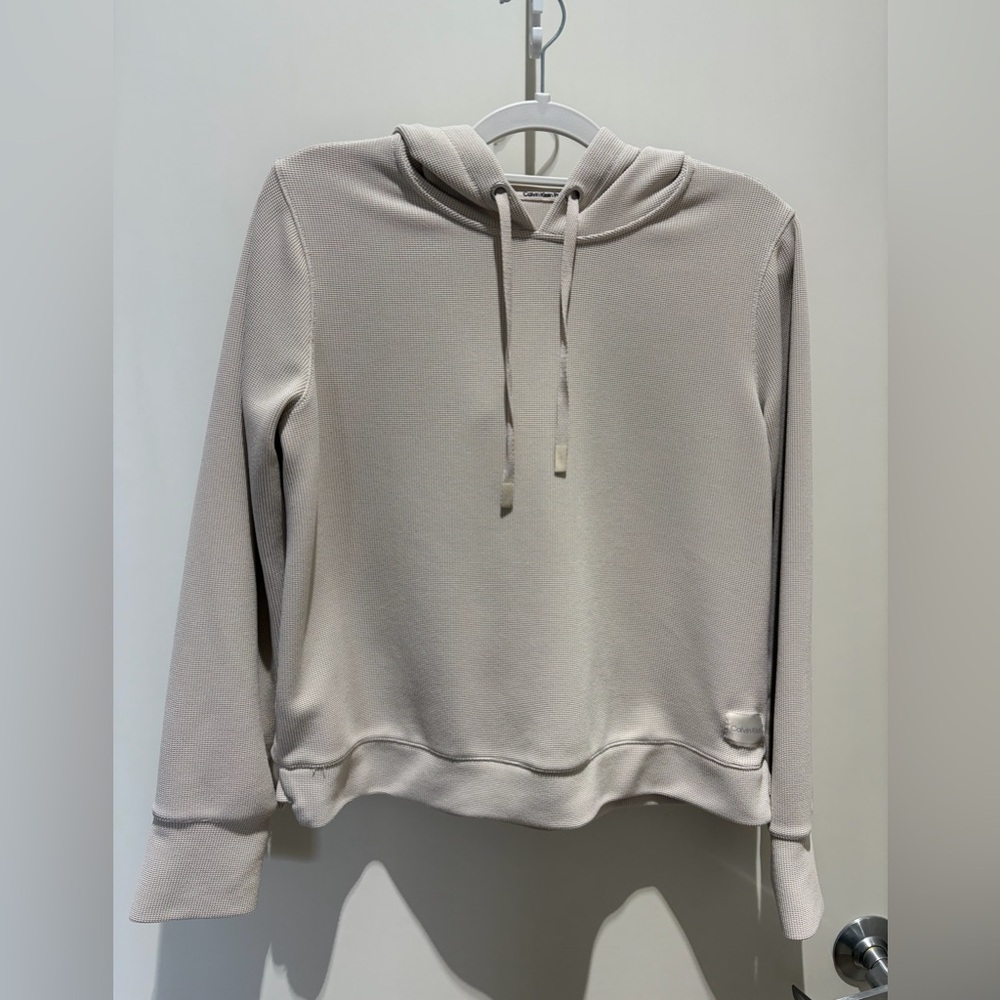 Calvin Klein Performance Stretch Waffle Hoodie~ size M